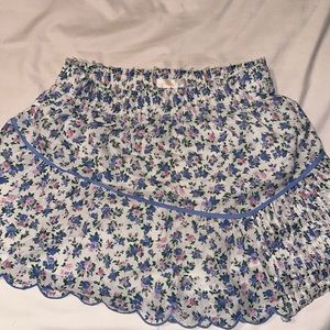 NWT loveshackfancy memphis skirt size medium